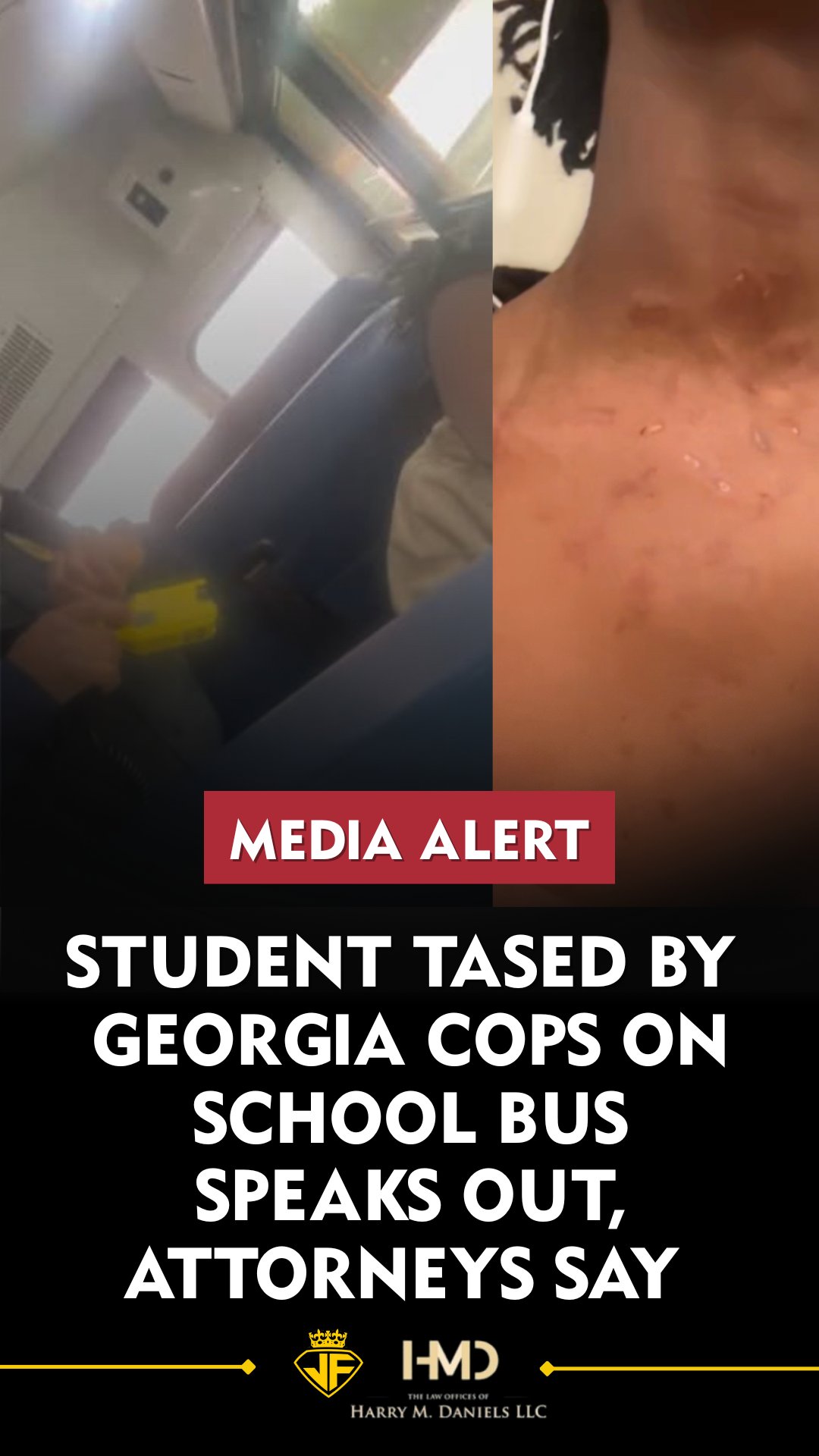 Press Conference Addresses Tasing of Student at Langston Hughes High School in Georgia 